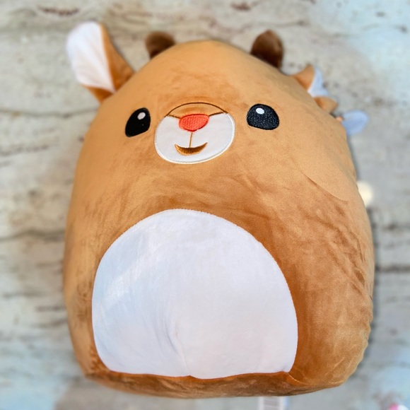 8” Rudolph the Red Nose Reindeer Squishmallows Holiday Christmas 2022 - Picture 3 of 7